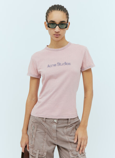 Alexander Wang かすれロゴTシャツ Grey awg0255023