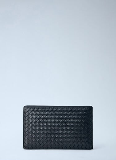 LN-CC® - Bottega Veneta: Agenda Clutch - Dark Brown Bottega Veneta Agenda Clutch Dark Brown bov0264032