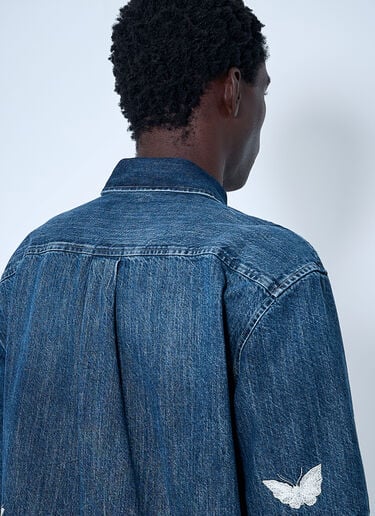 Our Legacy Beyond Shirt Blue our0161004