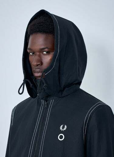 Fred Perry x Craig Green Contrast Stitch Hooded Jacket Black fry0164008