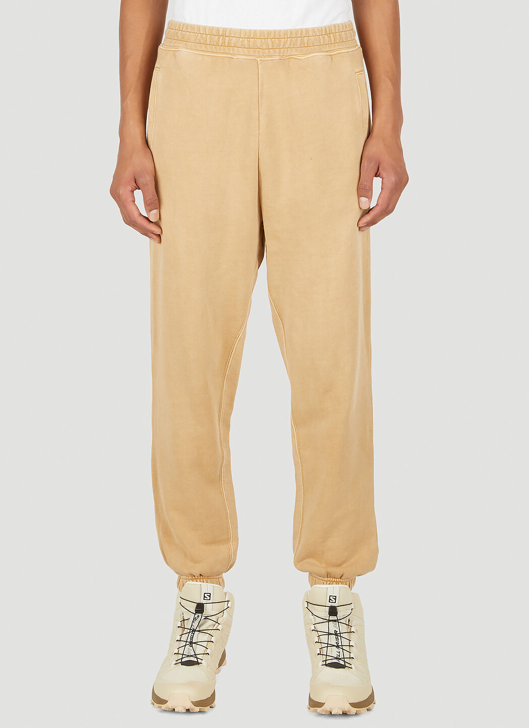 High rise track pants best sale