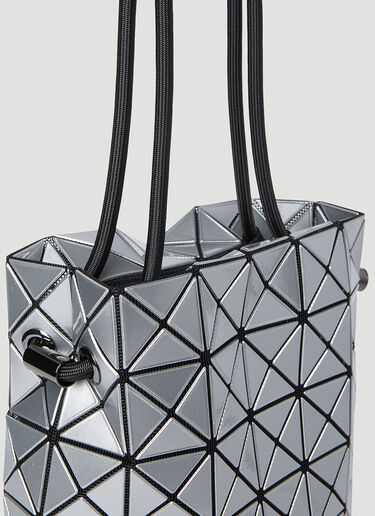 Bao Bao Issey Miyake Wring Bucket Shoulder Bag Silver bao0252007