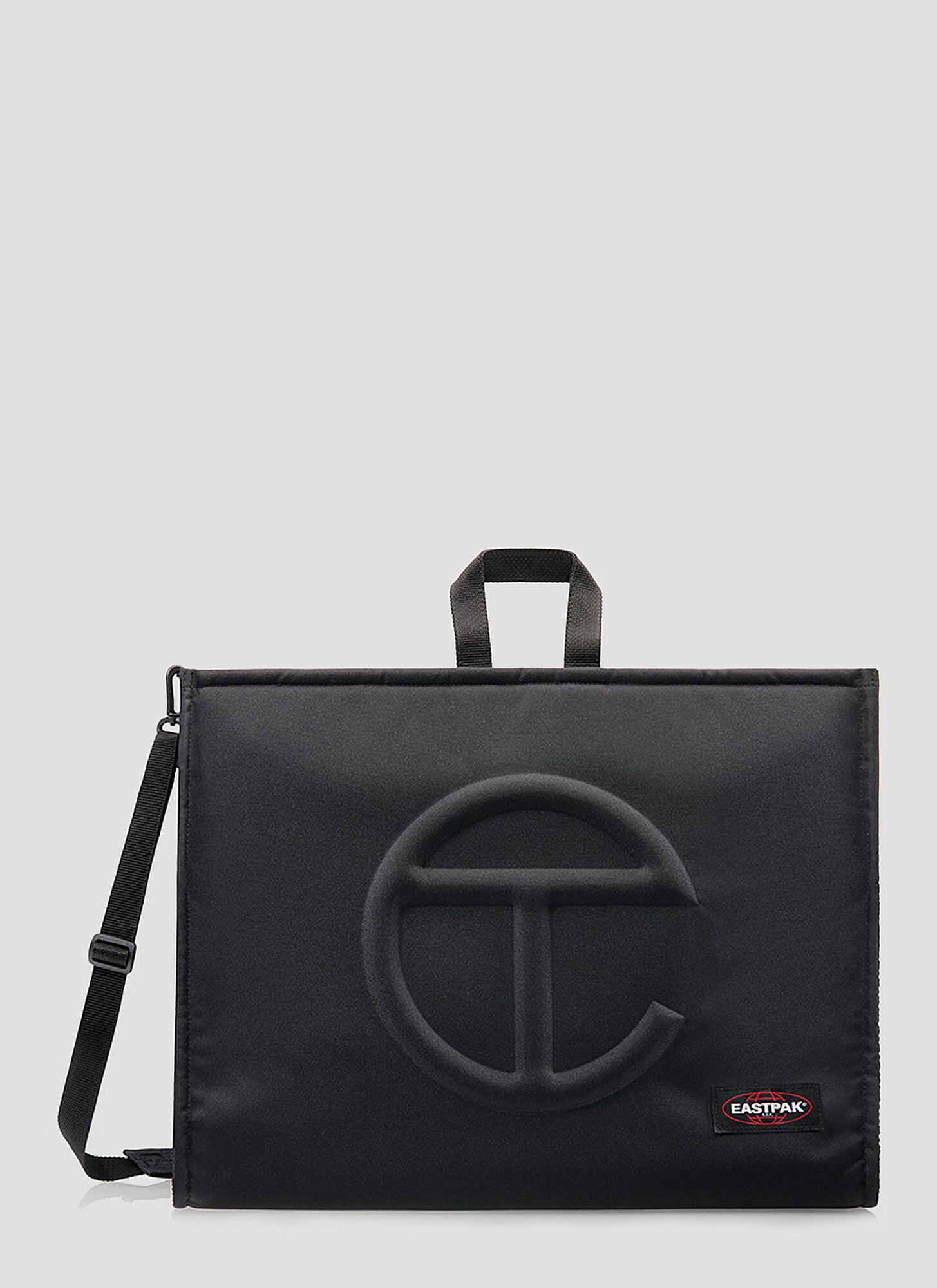 Eastpak X Telfar Shopper Convertible Large Tote Bag Unisex Black