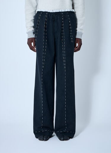 Maison Margiela Work-In-Progress 长裤  黑色 mla0159006