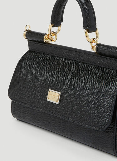 Dolce & Gabbana Sicily 小号手提包 黑色 dol0251024