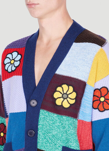 1 Moncler JW Anderson Patchwork Cardigan Navy mjw0352003