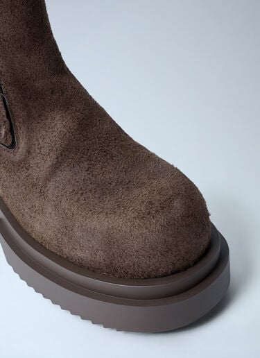 Rick Owens Beatle Bogun Boots Brown ric0262021