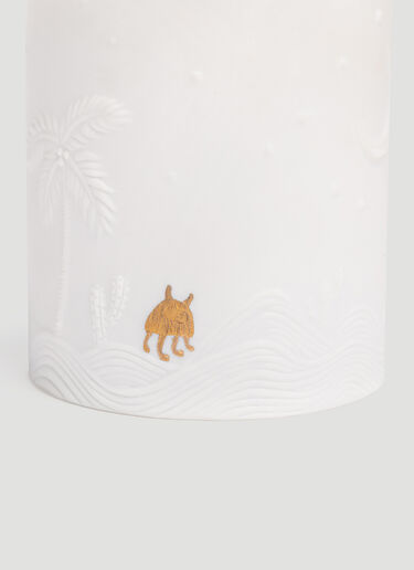L'Objet Mojave Palm Candle White wps0642327