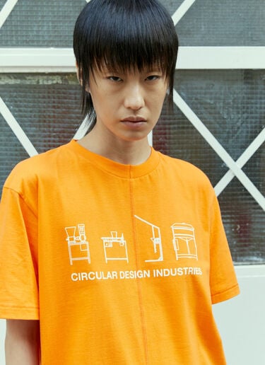 Space Available Circular Industries T-Shirt Orange spa0354014