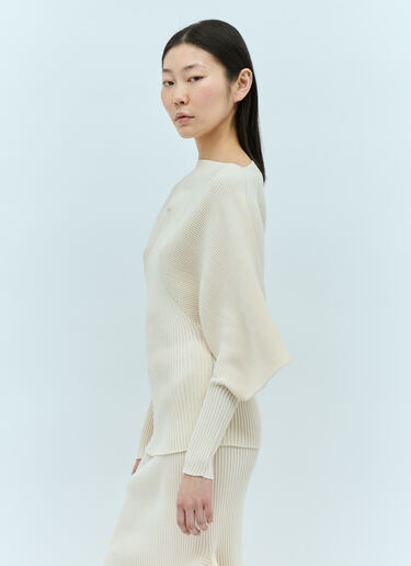 Issey Miyake Exhuberance 上衣 乳白色 ism0255007