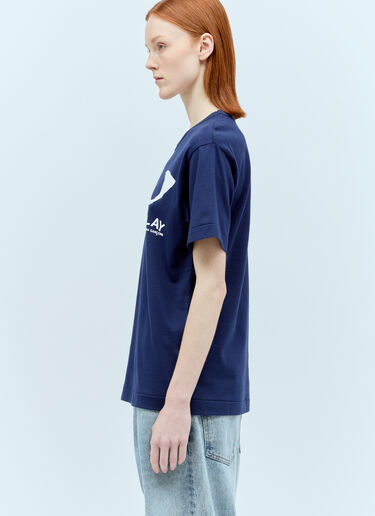 Comme Des Garçons PLAY Eyes T-Shirt Blue cpl0355016