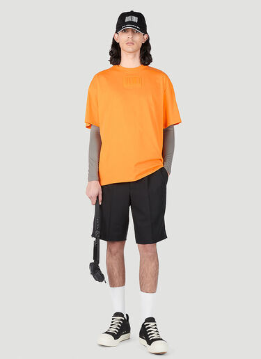 VTMNTS 橡胶贴饰 T 恤 橙色 vtm0351009