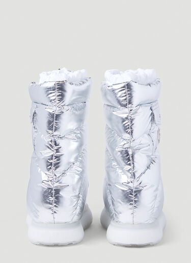 Moncler Gaia Pocket Mid Snow Boots Silver mon0254053