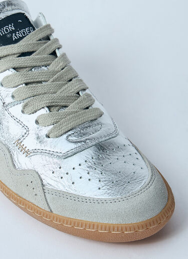Hidn-Ander Mega T Metallic Sneakers Silver hdn0260002
