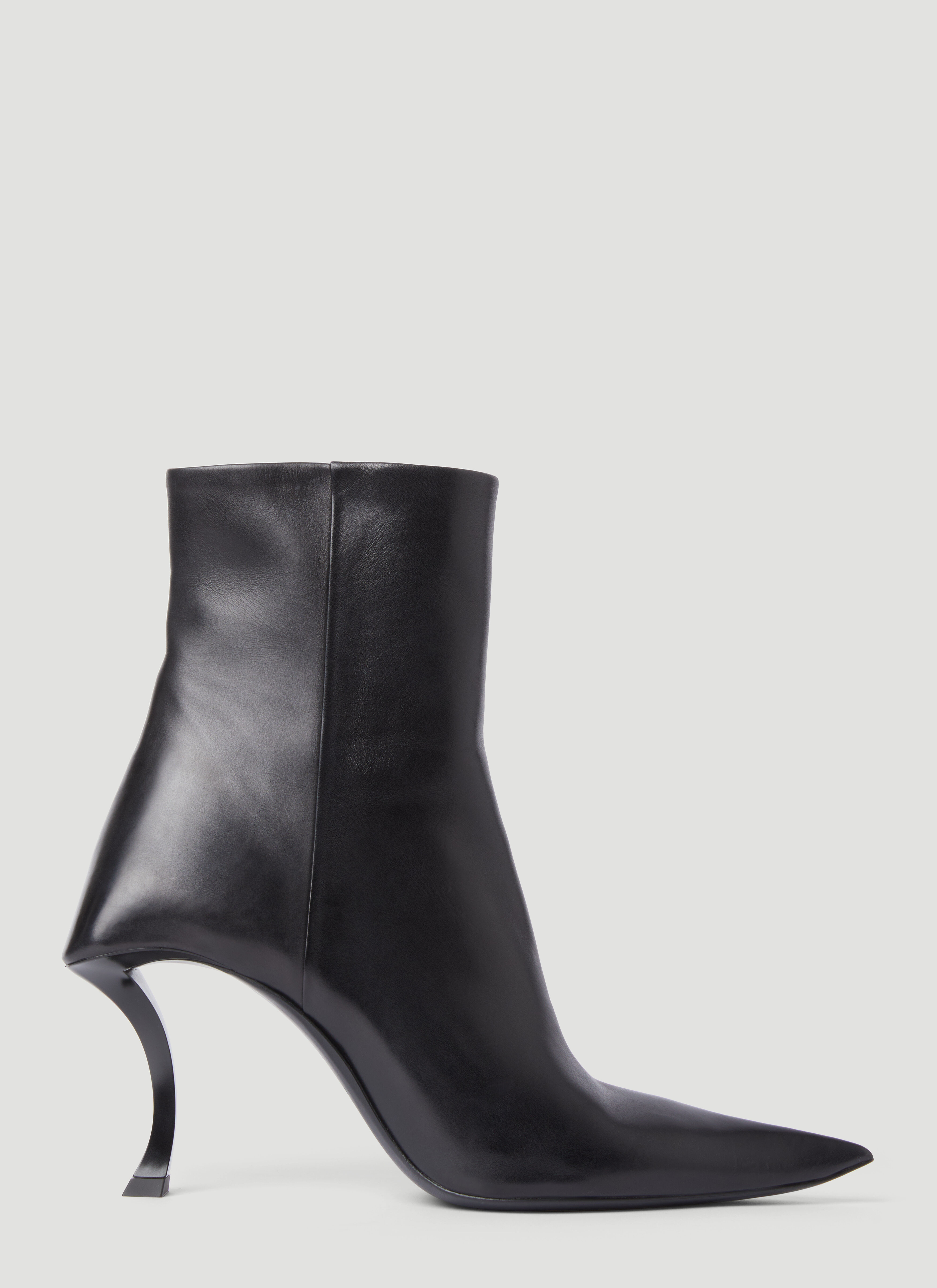 Our Legacy Hourglass 100MM Boots Black our0256009