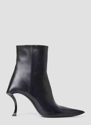 Balenciaga Hourglass 100MM Boots Black bal0255036