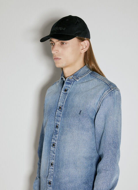 Aries Vintage Corduroy Baseball Cap White ari0154019