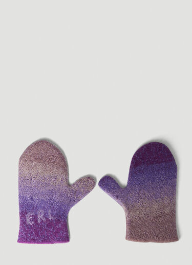 ERL Gradient Mitts Purple erl0150027