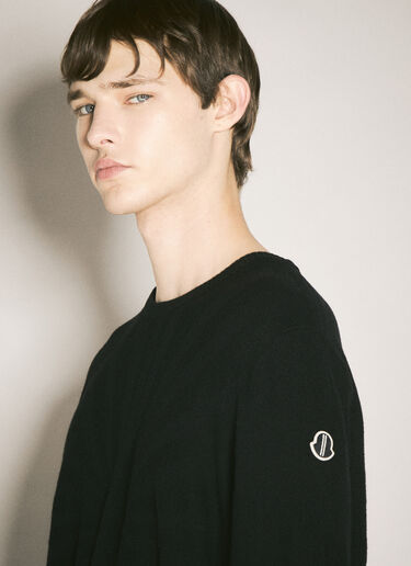 Moncler x Rick Owens Jumbo Crewneck Sweater Black mcs0358017