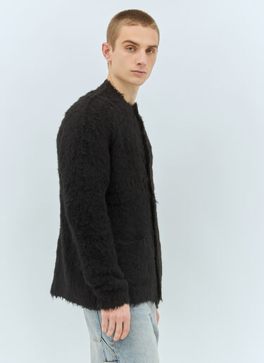 Acne Studios Fluffy Cardigan Black acn0158014
