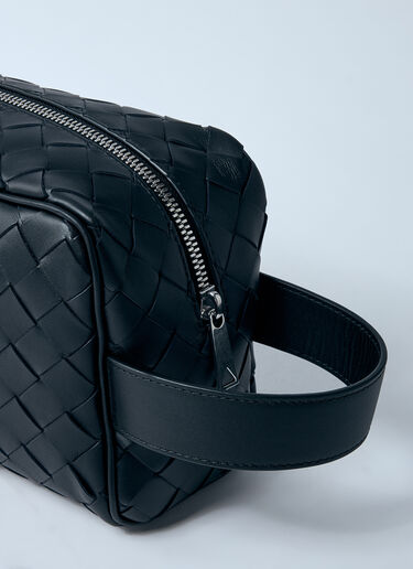 Bottega Veneta Intrecciato Travel Pouch Black bov0159031
