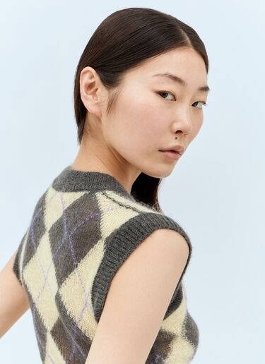 Marni 아가일 질레 그레이 mni0257004