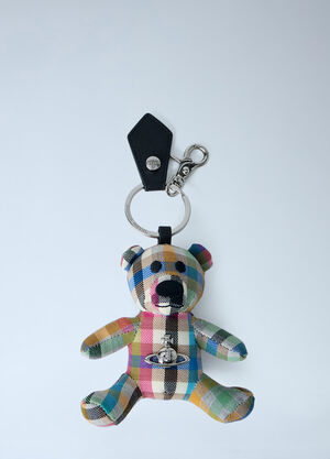Vivienne Westwood Teddy Bear Keyring Beige vvw0263045
