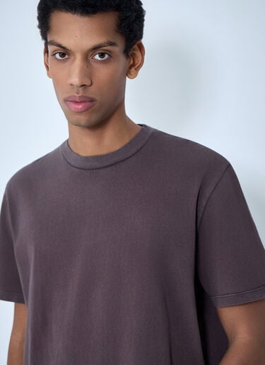 Our Legacy Cotton Jersey T-Shirt Brown our0164003