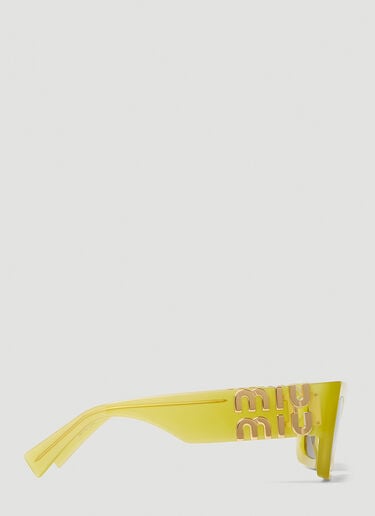 Glimpse Sunglasses Miu Miu Glimpse Sunglasses Yellow lmu0253007