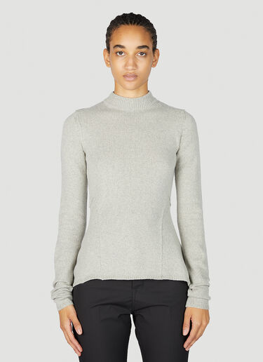 Asymmetrical sweater Rick Owens Asymmetrical sweater Grey ric0253016
