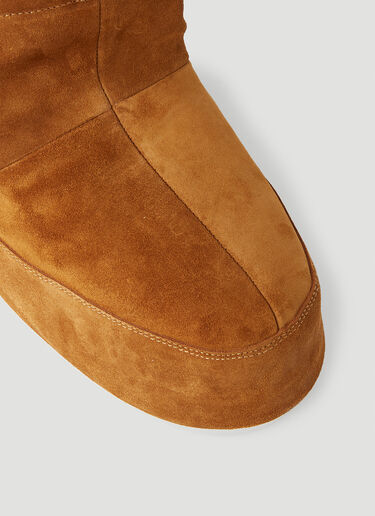 ノーレース ブーツ Moon Boot ノーレース ブーツ ブラウン mnb0151003
