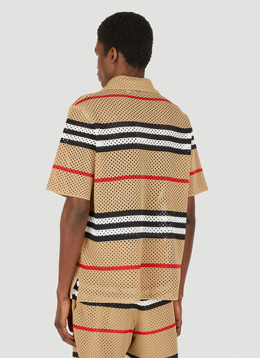 Vintage Check Open Knit Shirt Burberry Vintage Check Open Knit Shirt Beige bur0148015