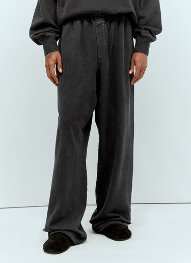 The Row Davide Track Pants Black row0156003