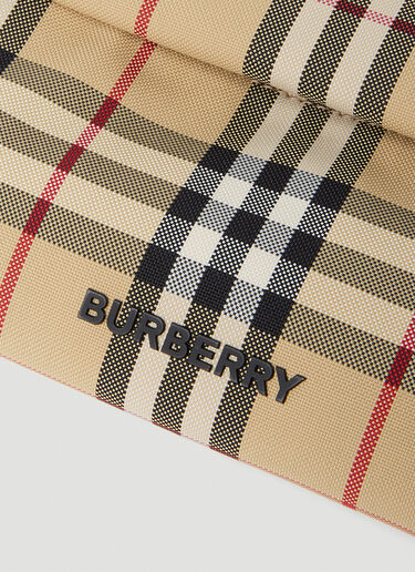 Burberry 스티비 체크 벨트 백 베이지 bur0153060