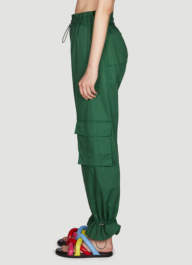 Moncler x JW Anderson Drawstring Cargo Pants Green mjw0249007