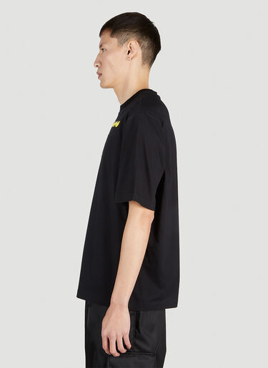 Prada グラフィックプリントTシャツ ブラック pra0152006