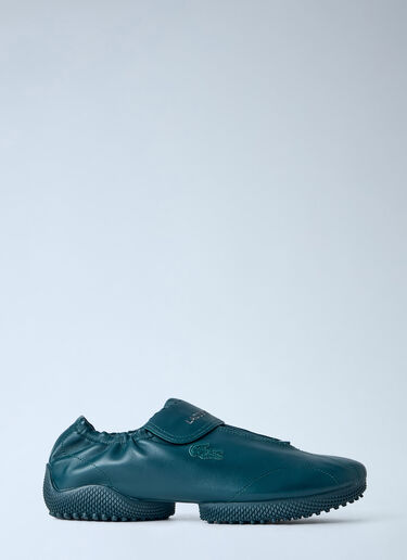 LN-CC® - Lacoste: Runway Low Set Leather Sneakers - Green Lacoste Runway Low Set Leather Sneakers Green lac0166011