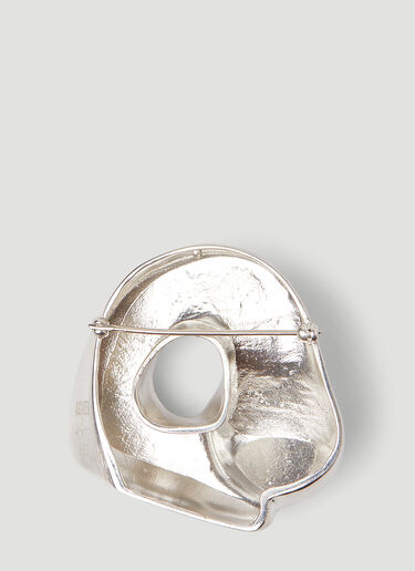 AGMES x Simone Bodmer-Turner Gertrude 胸针 银色 agm0246004