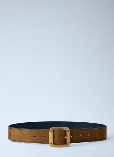 Square Buckle Reversible Belt Acne Studios Square Buckle Reversible Belt Brown acn0264018