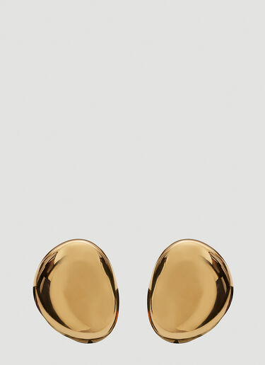 Marni Clip-On Oval Earrings Gold mni0241044