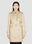 Bottega Veneta Check Trench Coat Beige bov0251093