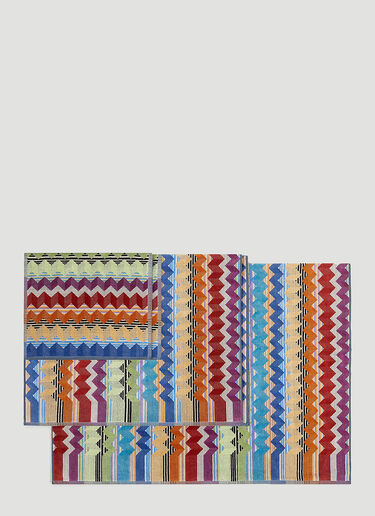 Missoni Set of Five Alfred Towels Orange wps0670123