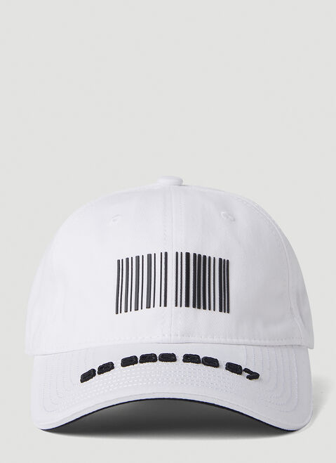 Thom Browne Barcode Baseball Cap Pink thb0151046