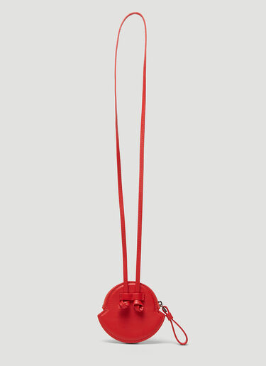 Mini Card Holder On Strap Moncler Mini Card Holder On Strap Red mon0140027