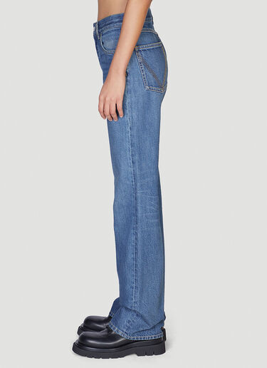 Straight Leg Jeans Bottega Veneta Straight Leg Jeans Blue bov0250063