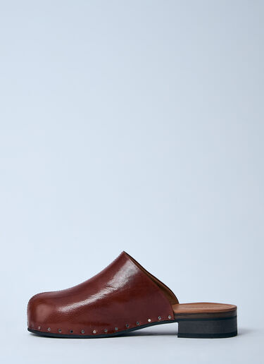 Our Legacy Naoto Clogs Brown our0360038