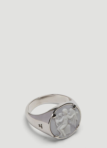 Tom Wood Cameo Eros Ring Silver tmw0143011