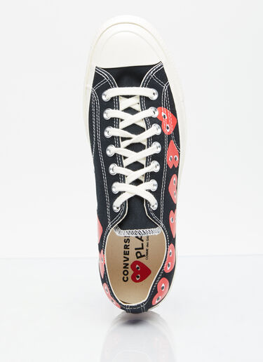 Comme des Garçons PLAY x Converse Multi-Heart Chuck 70 运动鞋 黑色 cpc0355005