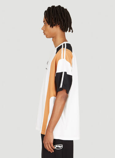 Martine Rose Multi Panel Short Sleeve T-Shirt White mtr0353001