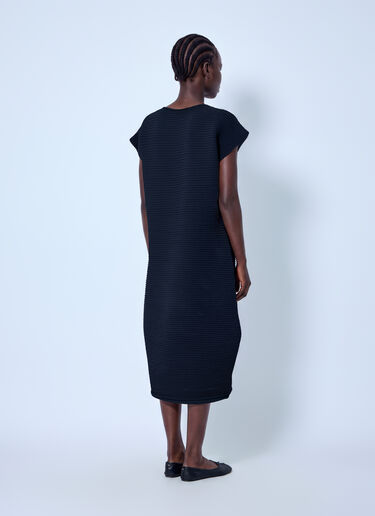 Pleats Please Issey Miyake ジグザグニットドレス ブラック plp0266028